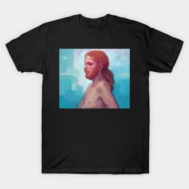 The Man with Red Hair ~oil painting T-Shirt by rozmcq